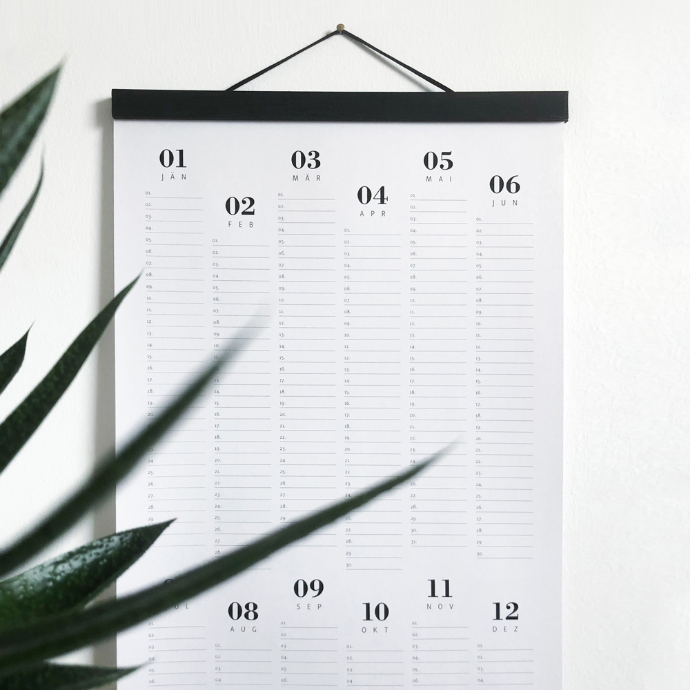 NR DESIGN Geburtstagskalender